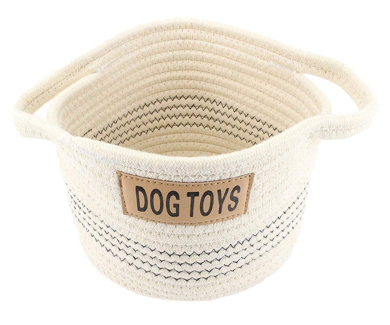 Midlee Dog Toy Rope Cotton Basket (Small) - Image 2